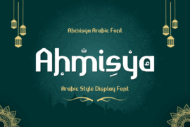 Ahmisya Personal use Font
