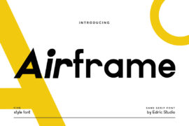 Airframe Demo Font Family