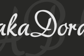 akaDora Font