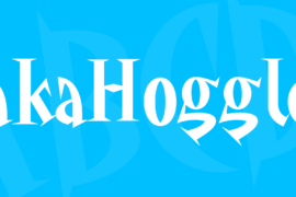 akaHoggle Font