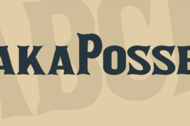 akaPosse Font