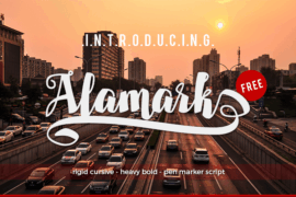 Alamark Lite Free Font
