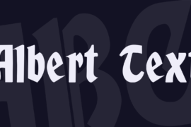 Albert Text Font