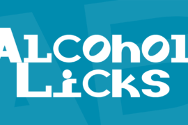 Alcohol Licks Font