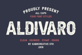 Aldivaro Font Family