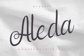Aleda Demo Font Family