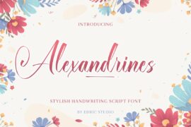 Alexandrines Demo Font