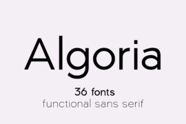 Algoria Font