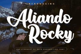 Aliando Rocky Font