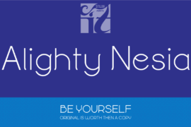 Alighty Nesia Font Family