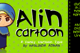 Alin Cartoon I Font
