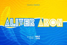 Aliver Aron Demo Font
