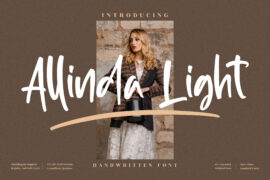 Allinda Light Font Family