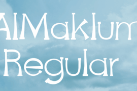 AlMaklum Font
