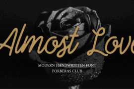 Almost Love Demo Font