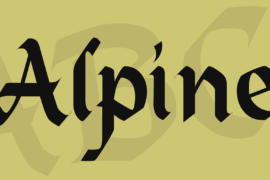 Alpine Font