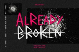 Already Broken Demo Font Family