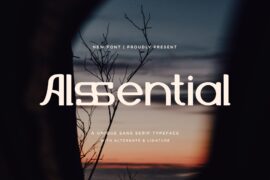 Alssential Free Trial Font