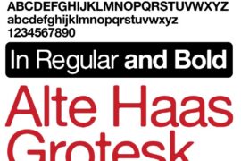 Alte Haas Grotesk Font Family