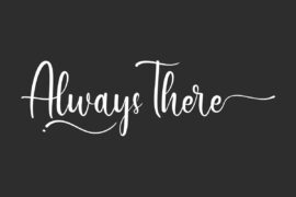 Always There Demo Font