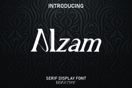 Alzam Demo Font Family