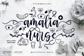 amalia nurse Font Family