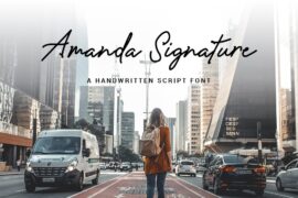 Amanda Signature Font