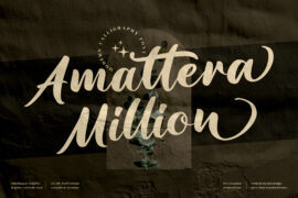 Amattera Million Font Family