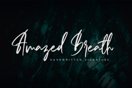Amazed Breath Font
