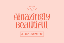 Amazingly Beautiful Font