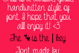 Amber Shaie Font