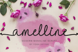 Amelline Font Family