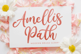 Amellis Path Font