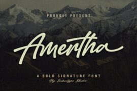 Amertha Font