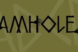 Amhole Font