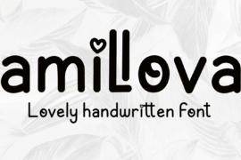 Amillova Font