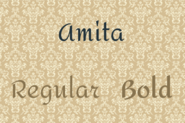 Amita Font Family