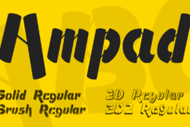 Ampad Font Family