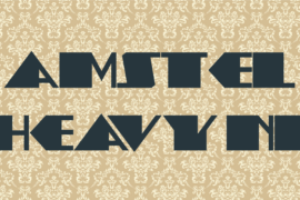 Amstel Heavy NF Font