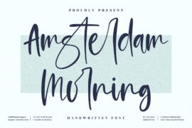 Amsterdam Morning Font Family