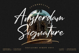 Amsterdam Signature Font Family