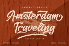 Amsterdam Traveling Font Family