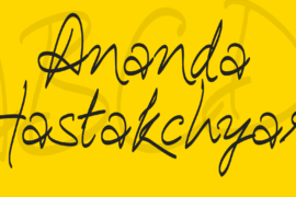 Ananda Hastakchyar Font