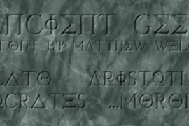 Ancient Geek Font