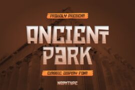 Ancient Park Demo Font