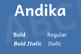 Andika Font Family