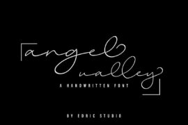 Angel Valley Demo Font