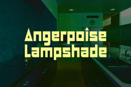 Angerpoise Lampshade Font
