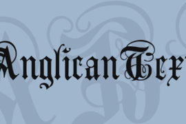 AnglicanText Font