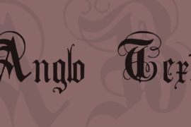Anglo Text Font